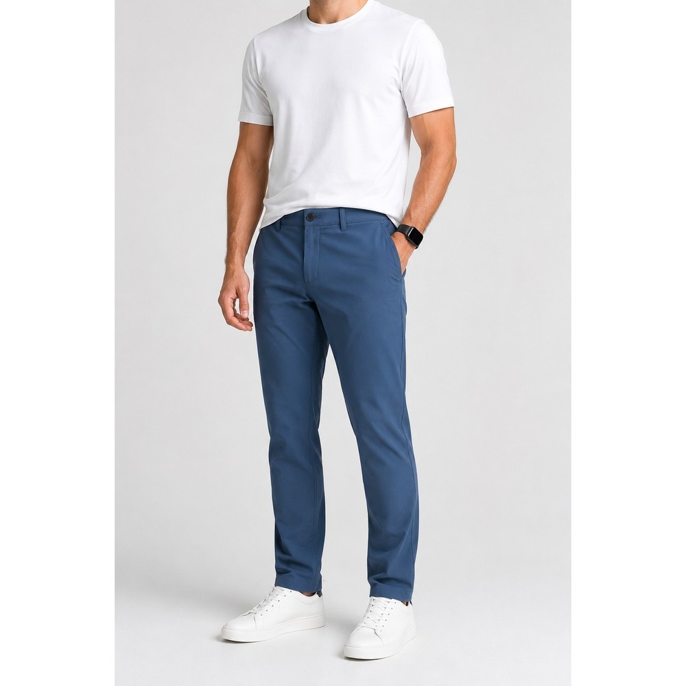 Lululemon ABC Pant Men's 36x29 Blue Warpstreme Stretch Casual Golf Pants